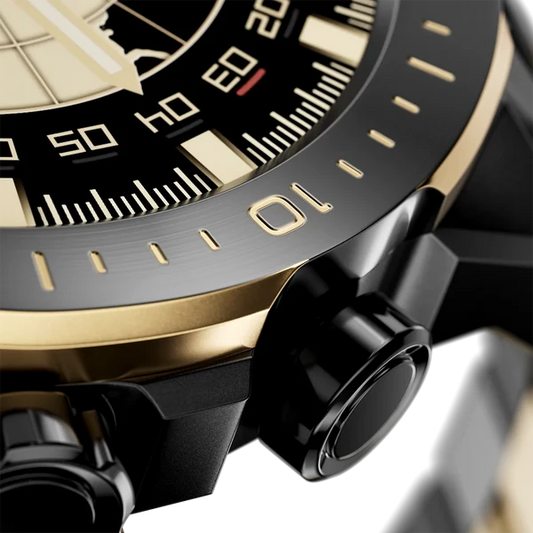 "Bold in Black and Gold"