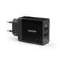 "EU Plug, Dual Power"